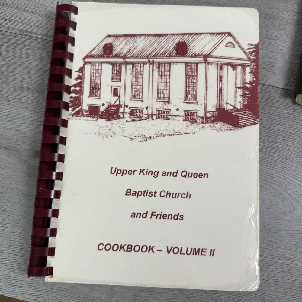 Vintage Virginia Community Cookbooks Lot 6 Sharing Our Best Knightly Knibbles